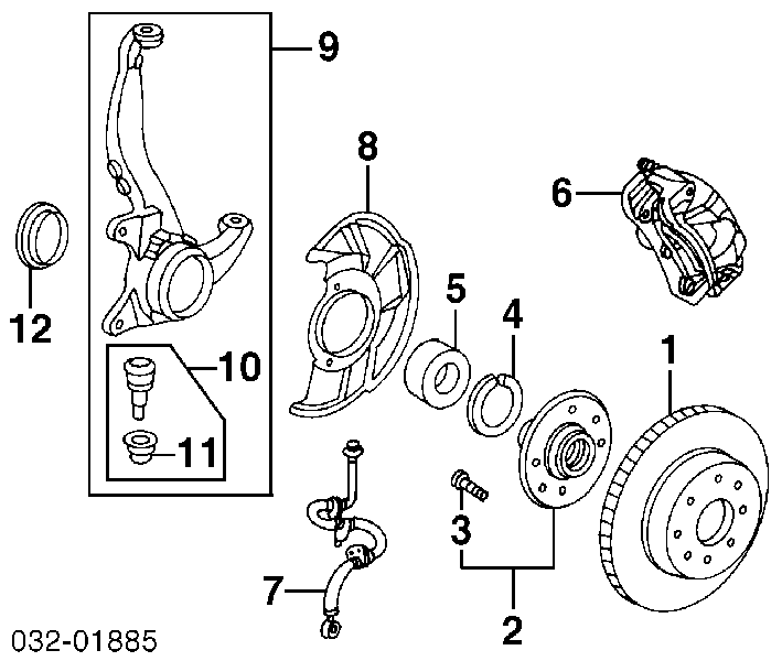 Disco do freio dianteiro Honda 45251S04A10 preço, a partir de 30,43 USD