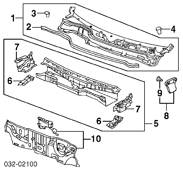 Pára-brisas Honda 91508SR3000 preço, a partir de 1,32 USD