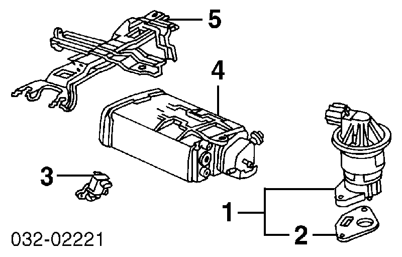Válvula EGR de recirculação dos gases Honda 18011PAAA00 preço, a partir de 99,76 USD