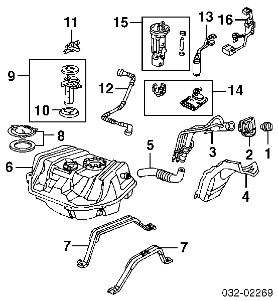 17551S84A01 Honda 