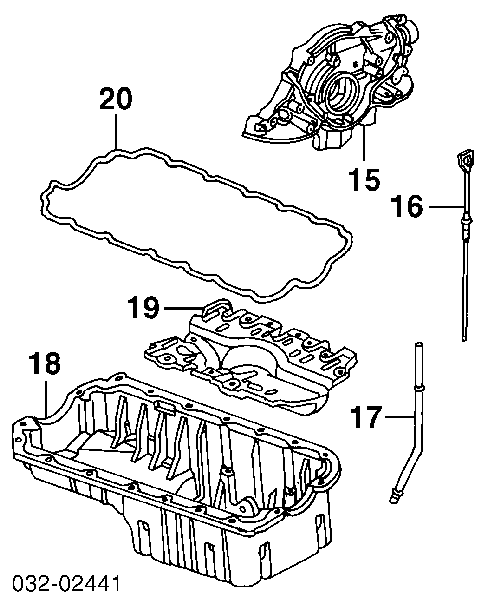 11200P2A000 Honda Panela de óleo de cárter do motor