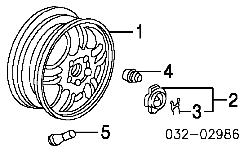 44732S10A00 Honda Coberta de disco de roda