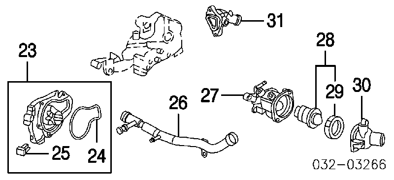 Termostato Honda 19301PAA306 preço, a partir de 16,61 USD