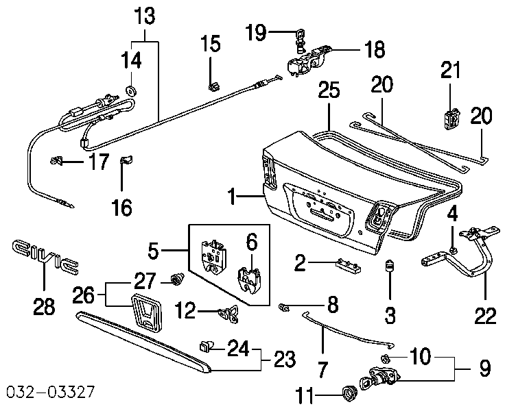 91558SE3003 Honda 