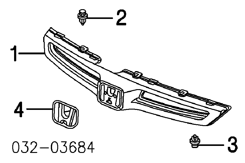 Cápsula (prendedor) de fixação do forro do pára-choque do pára-lama dianteiro Honda 91512SX0003 preço, a partir de 0,48 USD