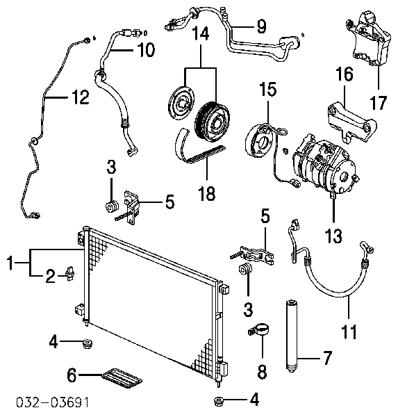 Compressor de aparelho de ar condicionado Honda 38810RAAA01 preço, a partir de 309,04 USD