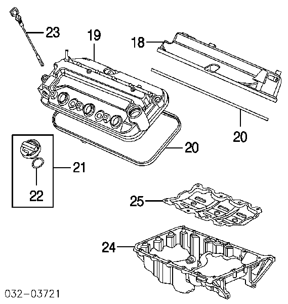 15650RCAA02 Honda Sonda (indicador) do nível de óleo no motor