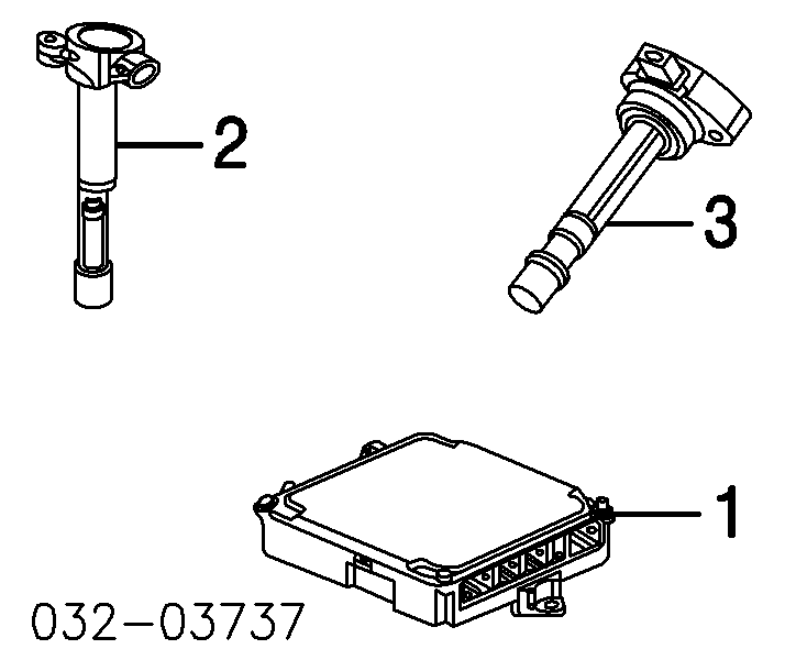 80348 FAE Bobina de ignição