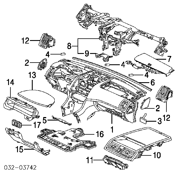 66844SA7000 Honda 