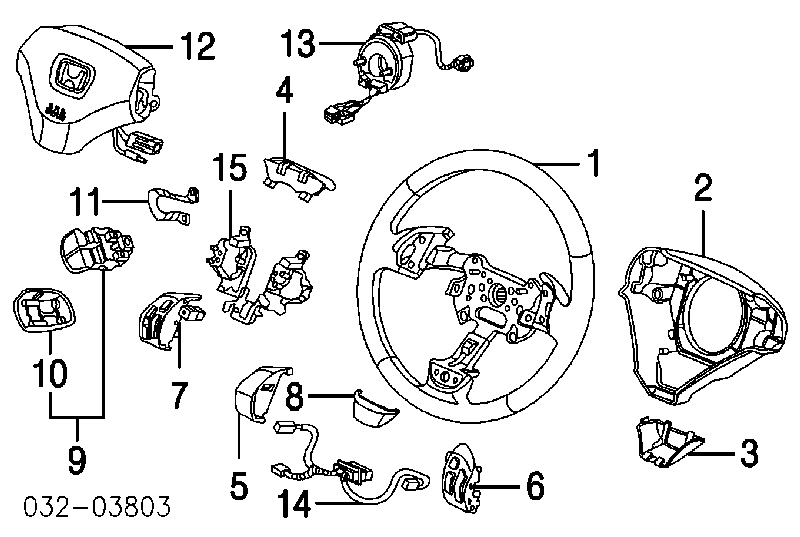 78515SDNA81ZA Honda 