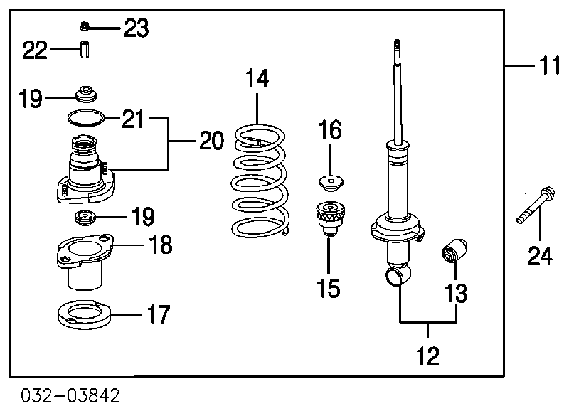 Bucha da haste de amortecedor traseiro Honda 51689SH3004 preço, a partir de 4,88 USD