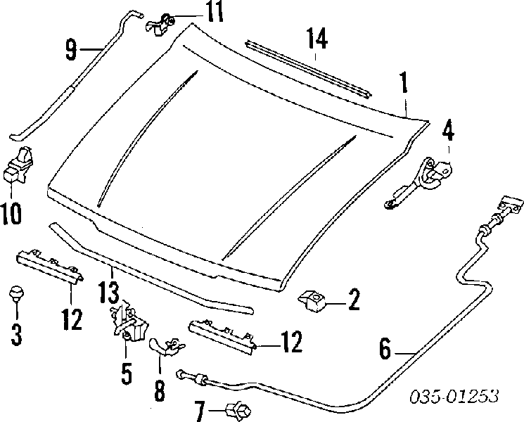 Capota para Mazda 323 S IV BG