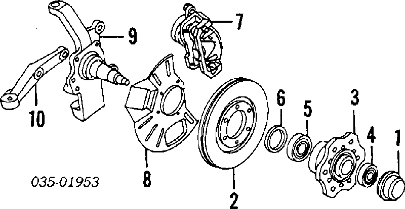 518304E000 Hyundai/Kia Vedação externa de cubo traseiro