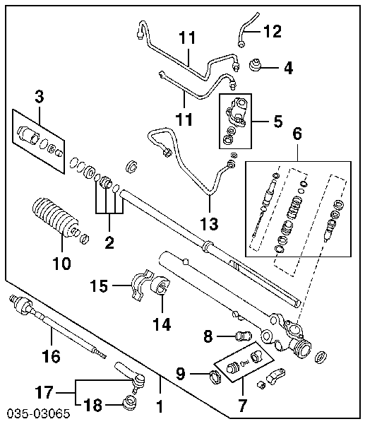 Bota de proteção do mecanismo de direção (de cremalheira) Mazda B45632125 preço, a partir de 15,62 USD