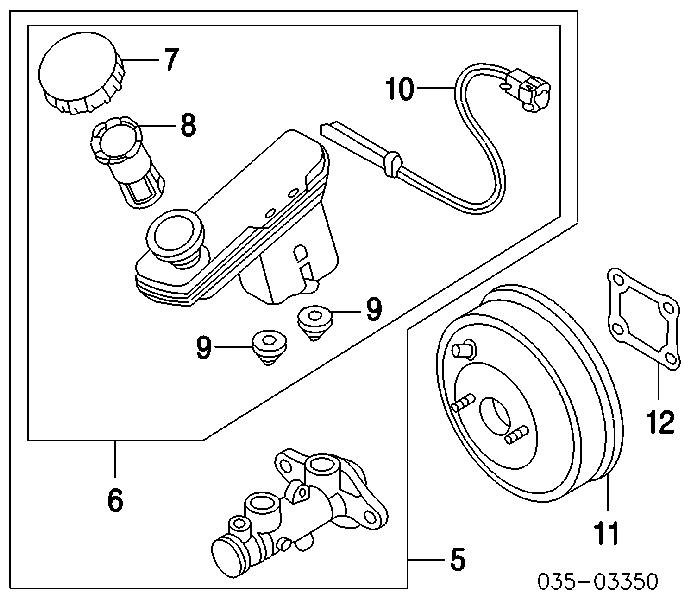 B01F43540 Mazda 
