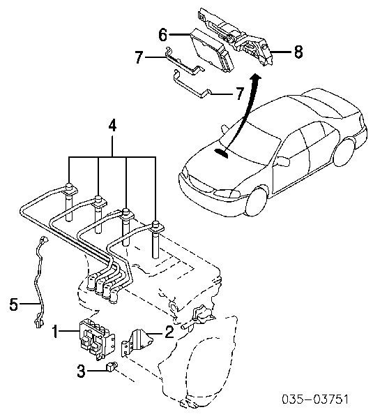 Sensor de posição (de revoluções) de cambota Mazda FSD718221B preço, a partir de 22,67 USD