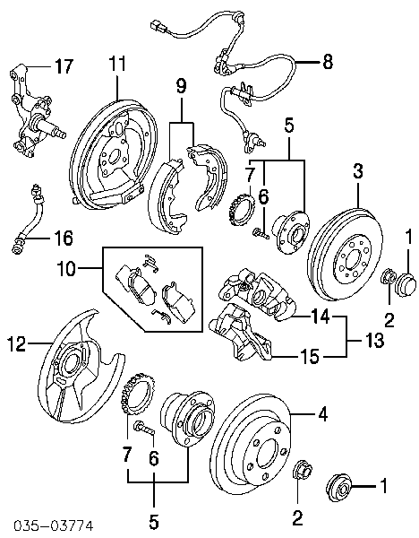 Disco do freio traseiro Brembo 08A11210 preço, a partir de 45,18 USD