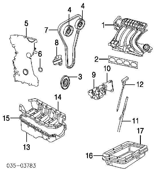 Vedação dianteira de cambota de motor Ford 1119162 preço, a partir de 12,47 USD