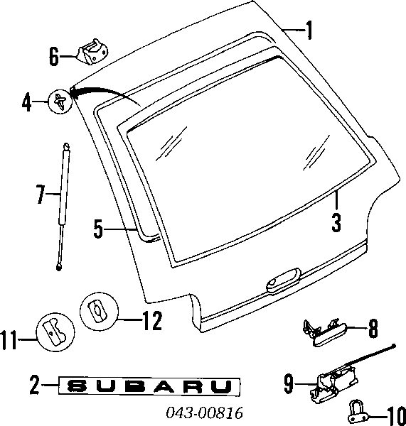 60313FA000RC Subaru 