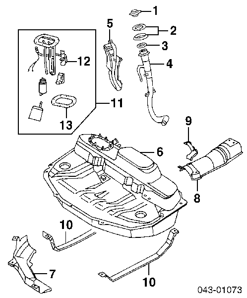 Elemento de turbina da bomba de combustível Nissan/Infiniti 8970161421 preço, a partir de 60,31 USD