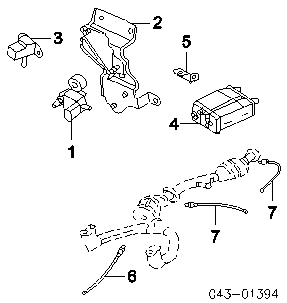 0258007067 Bosch Sonda lambda, sensor de oxigênio até o catalisador