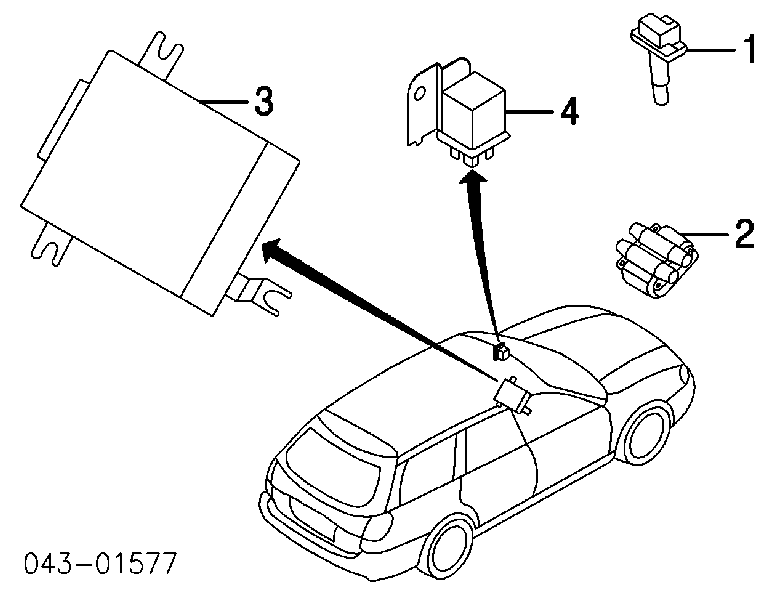Bobina de ignição Subaru 22433AA480 preço, a partir de 45,97 USD