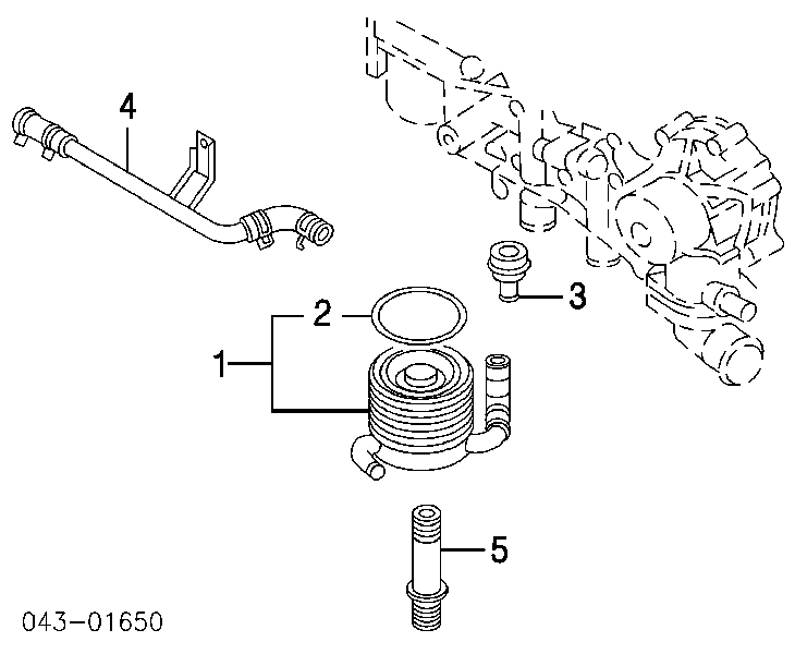 Vedante do radiador de óleo Subaru 21370KA001 preço, a partir de 3,38 USD