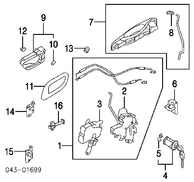  Subaru 61120AE000JG preço, a partir de 3,38 USD