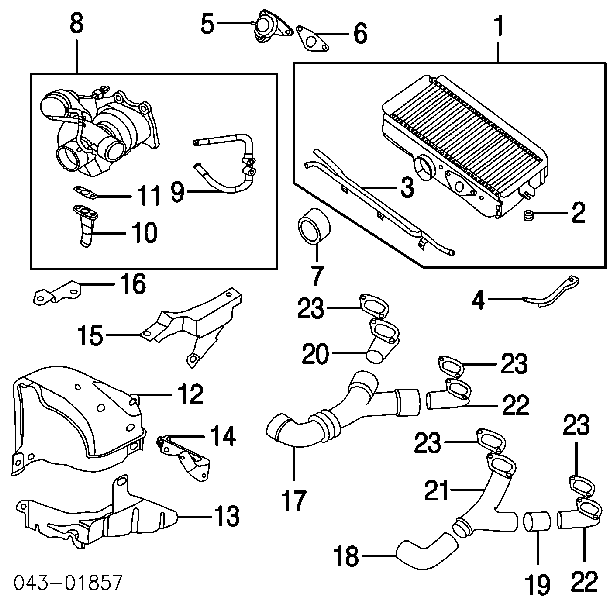  Subaru 14421AA021 preço, a partir de  