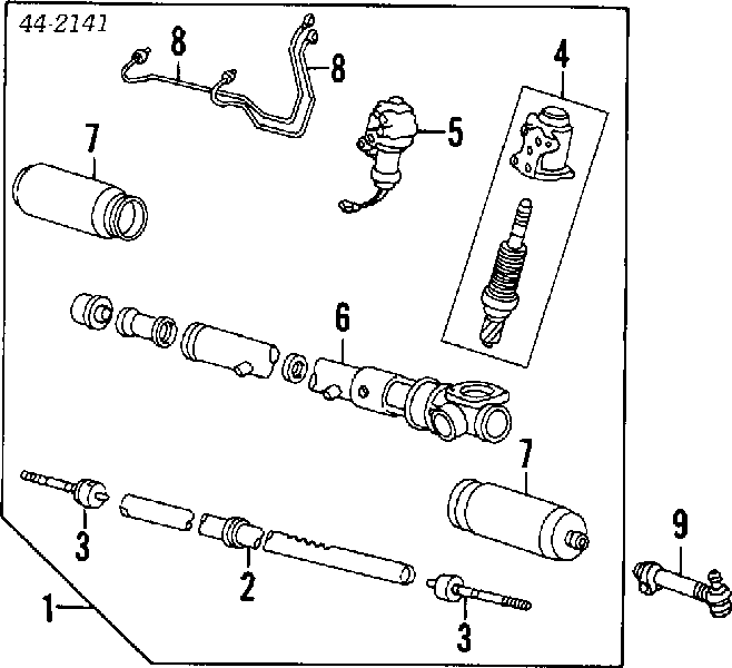 9031119006 Toyota Vedação da cremalheira da direção/do mecanismo (ver dimensões padrão)