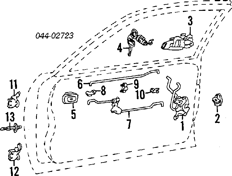 Sensor de fechamento de portas (interruptor de fim de carreira) Toyota 8423132040 preço, a partir de 23,98 USD
