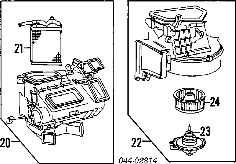 Motor de ventilador de forno (de aquecedor de salão) Mazda BR7061B10 preço, a partir de 77,20 USD