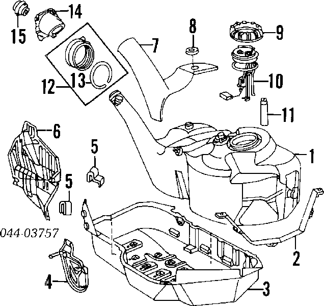 Elemento de turbina da bomba de combustível Toyota 2322103030 preço, a partir de 40,68 USD