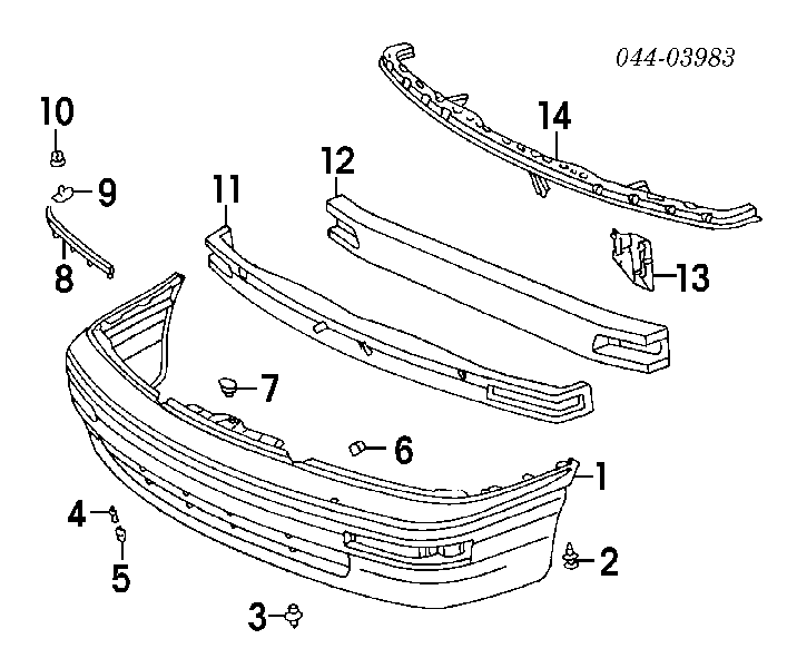 Cápsula (prendedor) de fixação do forro do pára-choque do pára-lama dianteiro Toyota 9046709093 preço, a partir de 3,03 USD