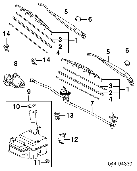 Bomba de motor de fluido para lavador de vidro dianteiro Toyota 8531020190 preço, a partir de 9,34 USD