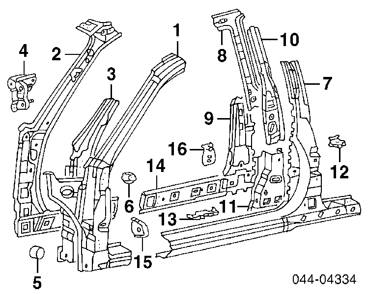 5382116010 Toyota 