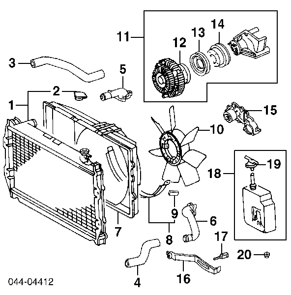 Radiador de esfriamento de motor Toyota 1640075161 preço, a partir de 146,12 USD