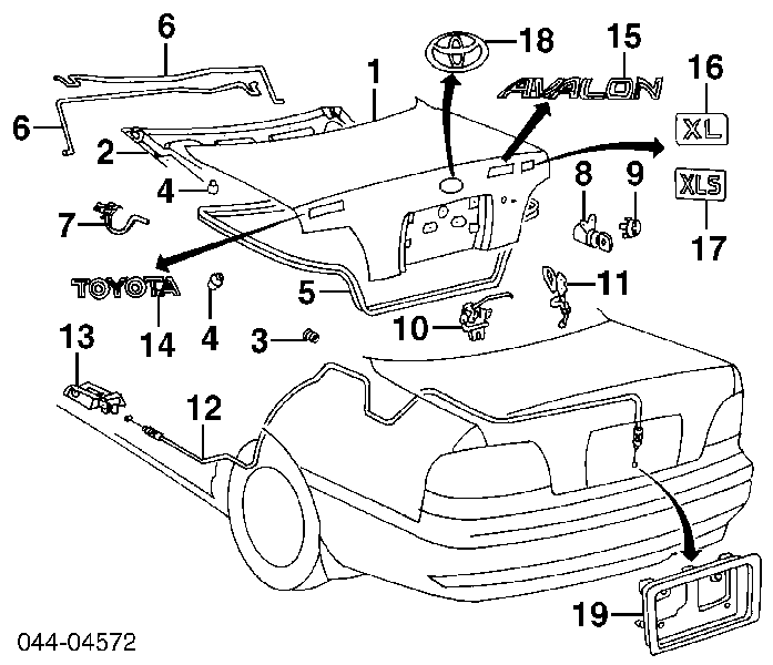 9095001820 Toyota 