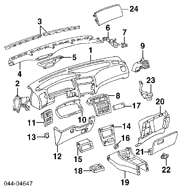 Compre 8550012240 Toyota 
