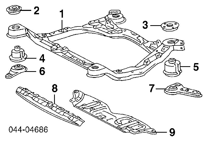 9017910087 Toyota 