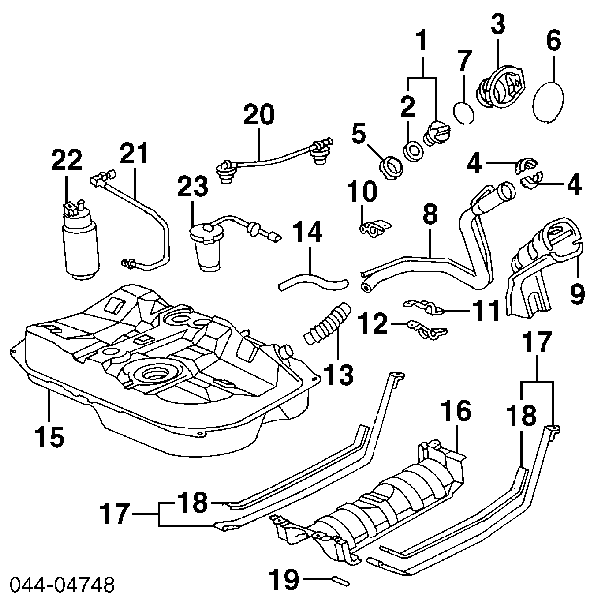Compre PB995 Japan Parts Elemento de turbina da bomba de combustível