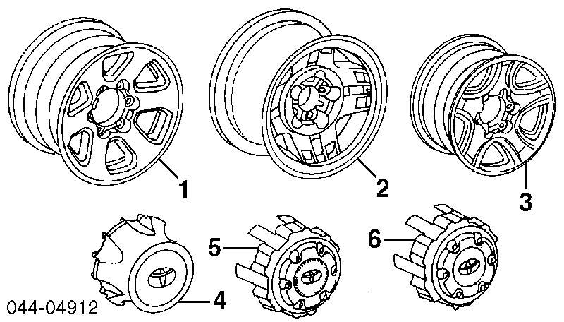 4261160150 Toyota 