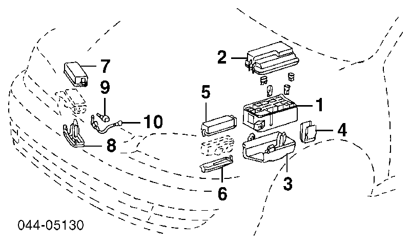 8348202010 Toyota Sensor de temperatura do meio ambiente