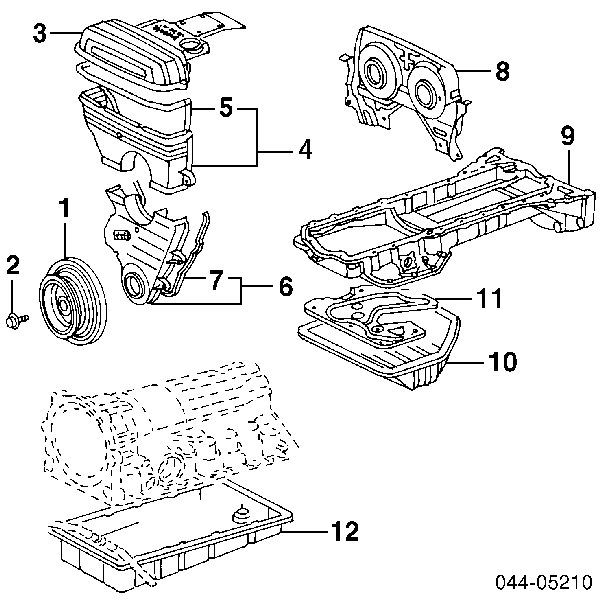 1340746020 Toyota Polia de cambota