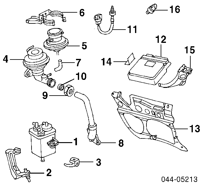 8961522040 Toyota Sensor de detonação