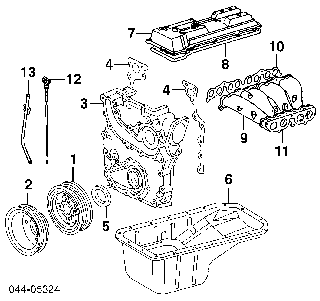 Vedação dianteira de cambota de motor Toyota 9031148014 preço, a partir de 11,79 USD