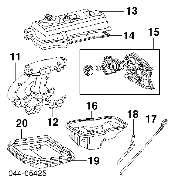 Vedante de tampa de válvulas de motor Toyota 1121374020 preço, a partir de 9,51 USD