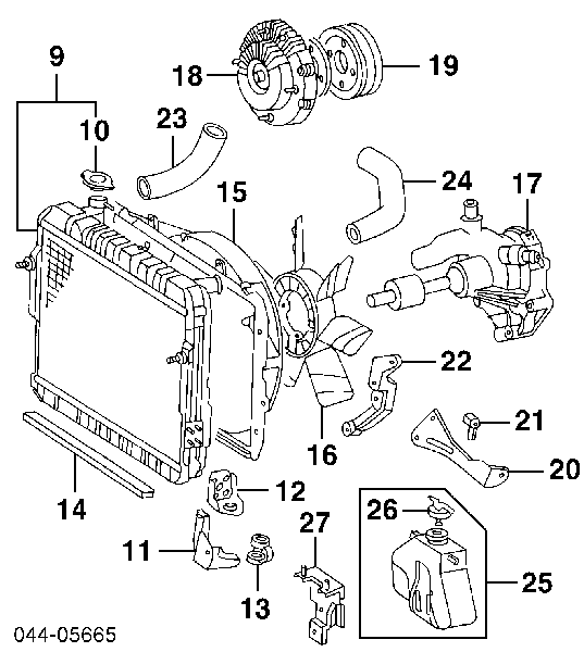 9091602353 Toyota Correia dos conjuntos de transmissão