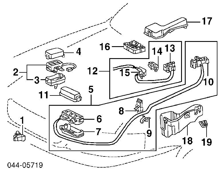 Sensor de temperatura do meio ambiente Toyota 8879022131 preço, a partir de 28,61 USD
