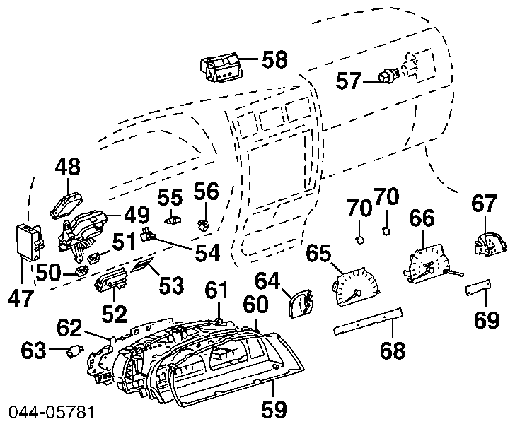 8606A025 Mitsubishi Sensor de ativação de embraiagem